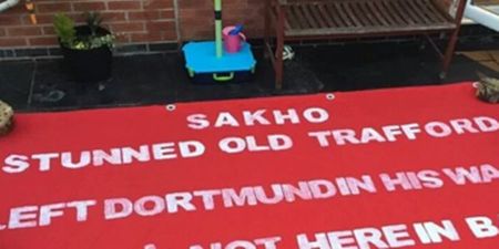 Mamadou Sakho won’t be in Basel but these drug-related banners will be