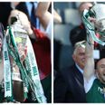 106-year-old Hibs fan finally gets to see his team lift the Scottish Cup