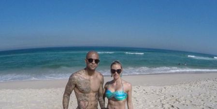 VIDEO: Felipe Melo’s workout routine involves his girlfriend really working her core