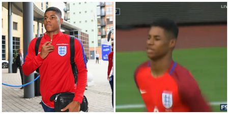 Marcus Rashford takes just over 2 minutes to score on England debut