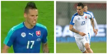 Slovakia star Marek Hamsik gives England and Wales food for thought with stunning goal