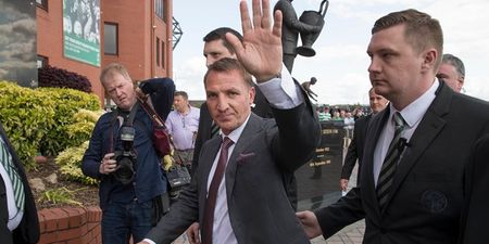 Brendan Rodgers gave a cracking comparison when asked for first impression of Patrick Roberts