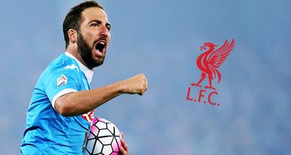 Gonzalo Higuain is reportedly keen on joining Liverpool