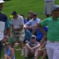 WATCH: Course heckler quickly shuts up as Bubba Watson stands up for Rickie Fowler