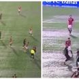 Watch a rain-drenched pitch wreak havoc with Texas derby in MLS