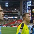 Watch: It got very awkward at a Copa America match when the wrong national anthem was played