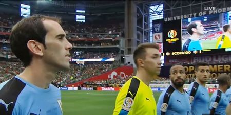 Watch: It got very awkward at a Copa America match when the wrong national anthem was played