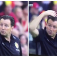 WATCH: Marc Wilmots has a very distinguishable way of signalling for Marouane Fellaini