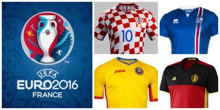 The definitive sexiness ranking of Euro 2016 home kits – from worst to best