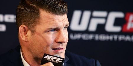 Middleweight champion Michael Bisping apologises for use of gay slur in post-fight clash