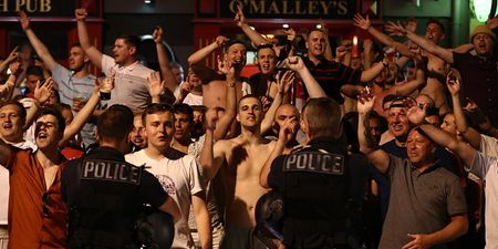French police reportedly use tear gas on England fans for a second time