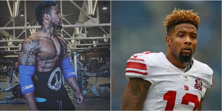 WATCH: NFL star Odell Beckham Jr’s cousin is an absolute beast in the gym