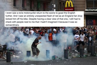 British guy gives first hand account of the Marseille violence