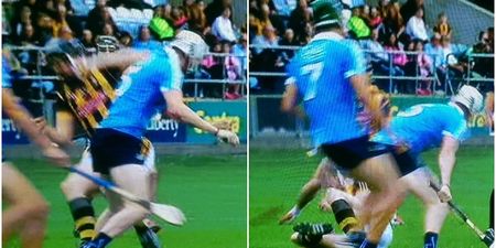 Monstrous shoulder on Walter Walsh just about the only time Dublin caught the mighty Cats