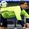 Zlatan Ibrahimovic embracing his encore as Sweden braces itself for the final curtain