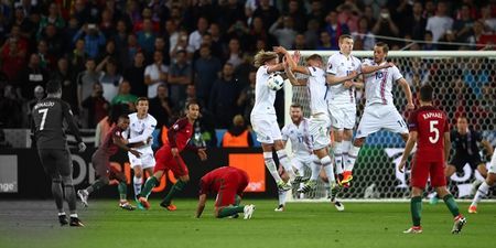 Cristiano Ronaldo and his “free kick specialist” status called out after Portugal draw 1-1 with Iceland