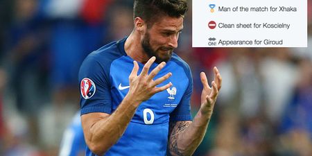 Arsenal fans mock club’s Twitter for praising Olivier Giroud’s France ‘appearance’