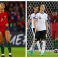 Karma clouts Cristiano Ronaldo as he misses late penalty against Austria