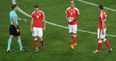 VIDEO: Football bursts under the challenge of Switzerland midfielder