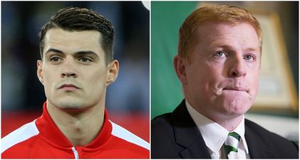 Neil Lennon offers a pretty damning comparison of Granit Xhaka