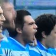 WATCH: Argentina U20s jump the passion shark during national anthem