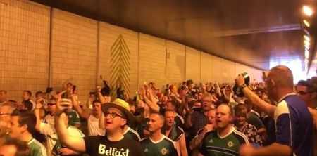 Germany and Northern Ireland fans bond over Will Grigg fever