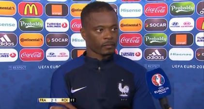 Watch: Patrice Evra was full of praise for Ireland’s performance