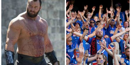 Game of Thrones star has had a nightmare with his France vs Iceland tweet