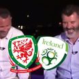 VIDEO: Ryan Giggs fires first shots at Ireland, Roy Keane’s playful slap says enough
