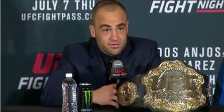 Newly crowned lightweight champion Eddie Alvarez wants “gimme fight” with Conor McGregor