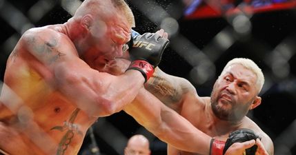 PICS: Mark Hunt and Brock Lesnar’s faces after their brutal UFC 200 slog