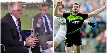 WATCH: Pat Spillane did not spare Aidan O’Shea in a feisty debate on diving