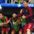 WATCH: Limp or not, there was no way Cristiano Ronaldo wasn’t going to celebrate Eder’s winner