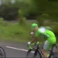 NSFW: Mark Cavendish with a sweary response for Tour de France cameraman with prying eyes