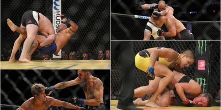 UFC 200 in slow motion: All the double legs, almost armbars and broken noses from Saturday night