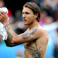 PICS: Jeff Hendrick training with mixed martial arts star in International Rules jersey