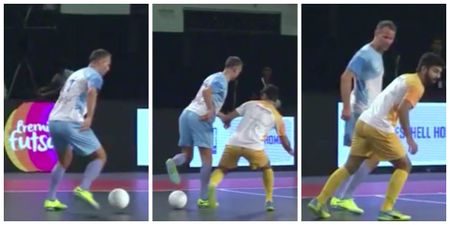 WATCH: Ryan Giggs shows he’s still got it with impressive skill in futsal league