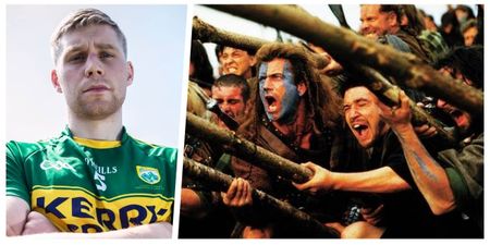 Training ground collision leaves Kerry star looking ‘like an extra out of Braveheart’