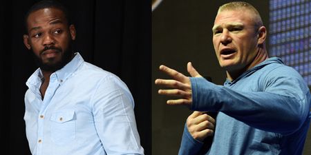 Jon Jones’ response to Brock Lesnar comparison wasn’t exactly timed to perfection