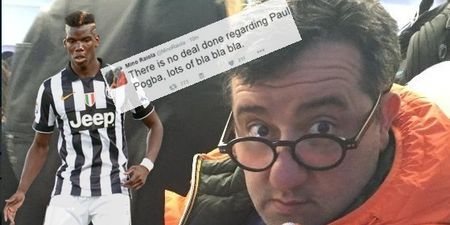 A lot of people are sure they know more about Paul Pogba’s transfer than the player’s agent
