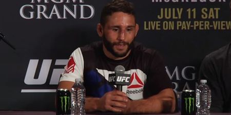UFC quickly remind everyone that we won’t be seeing Chad Mendes for a very long time