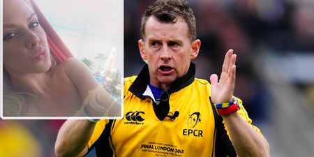 Nigel Owens was offered a glimpse at nude breasts on Twitter and had a priceless response