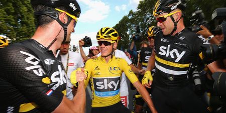 WATCH: Triple Tour Champion Chris Froome pays tribute to victims of Nice attacks in emotional victory speech