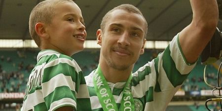 Henrik Larsson reassures Celtic fans his son would never sign for Rangers