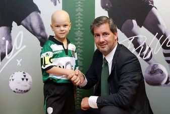 Sporting Lisbon make the signing of the summer with Francisco, a 5-year-old living with cancer