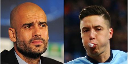 Pep Guardiola confirms that Samir Nasri’s pre-season absence is down to his weight