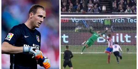 Watch Jan Oblak channel his inner David De Gea with incredible reaction save against Spurs