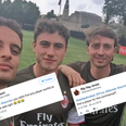 People all noticed the same thing as AC Milan unveil their third kit