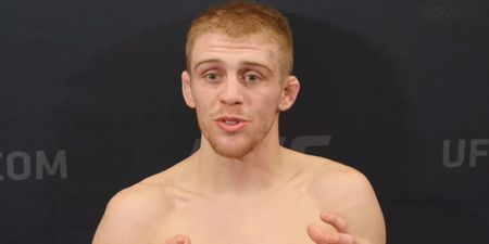 UFC starlet Justin Scoggins is receiving a lot of criticism for his reaction to botched weight cut
