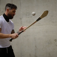 WATCH: Paul Galvin shows off his hurling skills as he launches new fashion collection